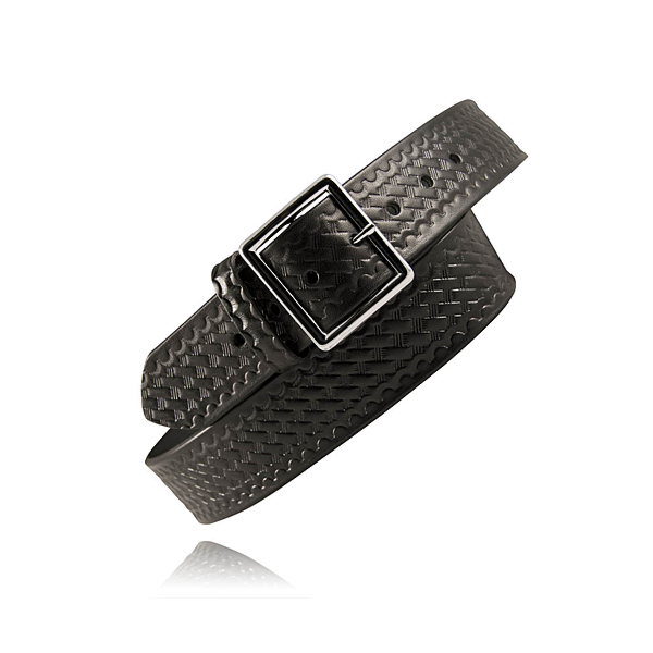 Boston Leather Belt Black 6605 