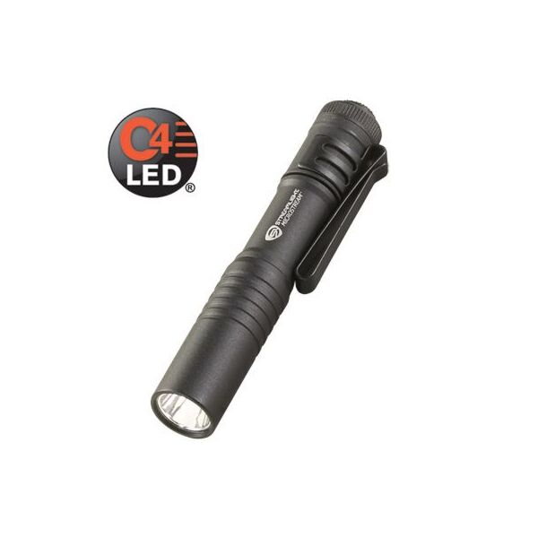 Streamlight MicroStream Alkaline Battery Powered LED Pen Light Color:  Black:Facility