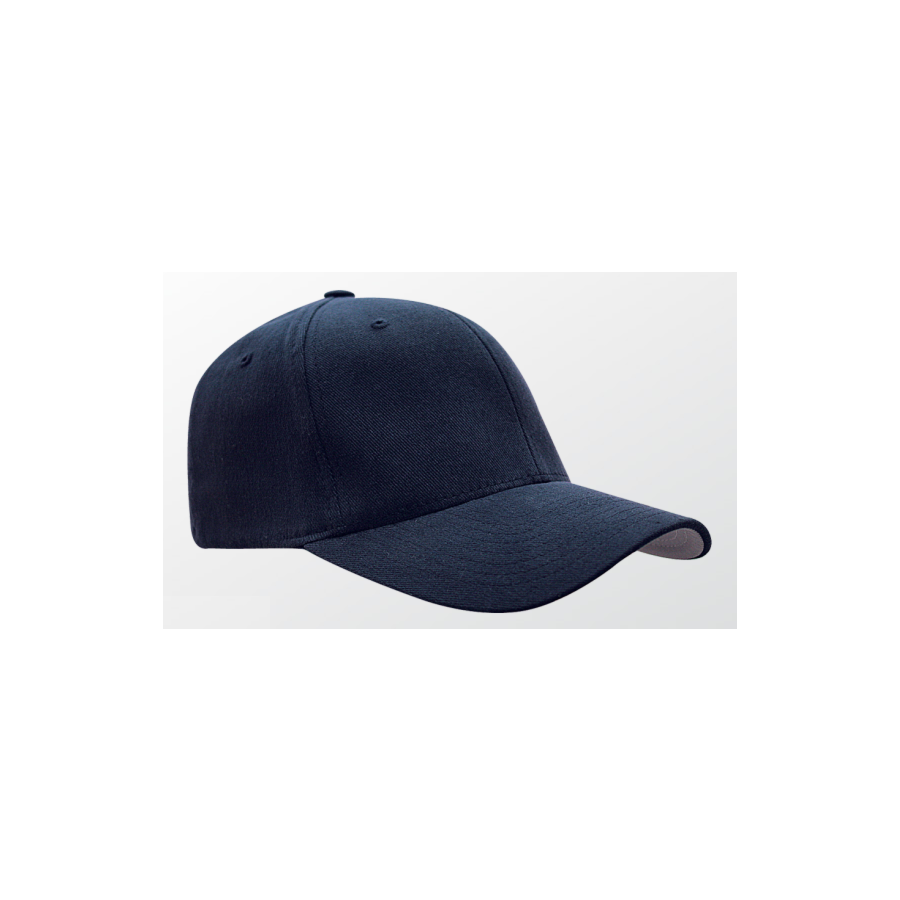 FlexFit Navy Brushed Twill Hat 7 L/XL (7 - Size - - 5/8\